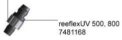 Eheim konektor se zvitem pro Reeflex 500/800, 2ks