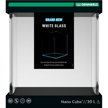 Dennerle Nano Cube 30 litr WhiteGlass