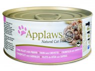 Konzerva Applaws Cat Tuna Fillet & Prawn 70g