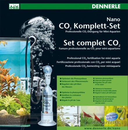 Dennerle Komplett-set 80g / kompletn nano CO2 set