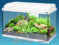 Aquatlantis AquaDream 60 - akvarijní set, bílá