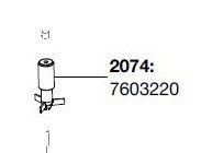 Eheim vrtulka 50-60Hz (2074/76/78)