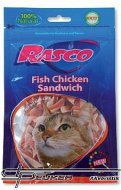 Pochoutka Rasco rybí špalíčky a kuřecí maso 80g