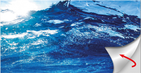 HOBBY Fototapeta Ocean pez samolepc 120x50cm