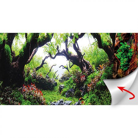 HOBBY Fototapeta Green Dream*/Wooden Sky pez samolepc 120x50cm