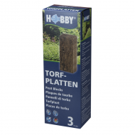 Hobby Torfplatten 3ks, rašelinové pláty do akvarijního dna