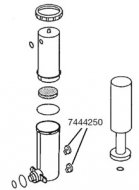 Sada pro uchycen ndoby plovku k pulznmu filtru 2227, 2229, 2327, 2329