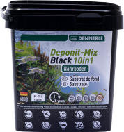 Dennerle substrát Deponit Mix Black 10in1 - 2,4kg -  živná půda pro rostlinná akvária
