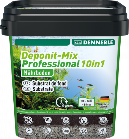 Dennerle substrt Deponit Mix Professional 10in1 - 4,8kg - ivn pda pro rostlinn akvria