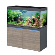 Eheim akv�rium Incpiria 430 graphit/rustic oak akvarijn� kombinace v�etn� sk���ky