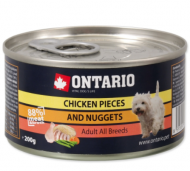 Ontario konzerva Chicken Pieces+Chicken Nugget 200g