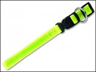 Obojek DF Reflex nylon M 2*35-50cm