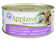 Konzerva APPLAWS Cat Mackerel & Sardine 70g