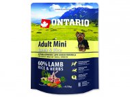 Ontario adult mini lamb+rice 0,75kg