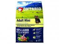 Ontario adult mini, lamb+rice 2,25kg