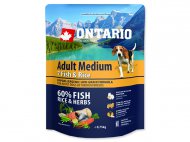 Ontario adult medium, fish+rice 0,75